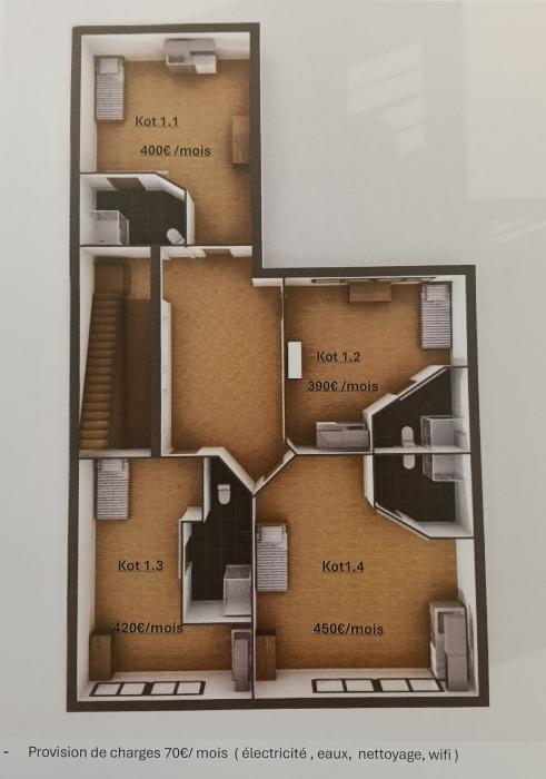 plan du 1er étage