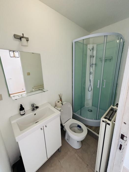 salle de douche + WC privatifs