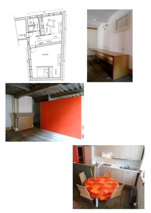 Appartement 55 m² à Mons